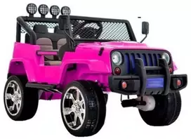 Elektromobilis vaikams S2388 Jeep 4x45W, rožinis