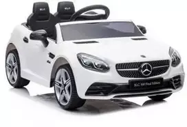 Elektromobilis vaikams Mercedes SLC 300, baltas