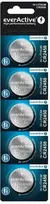 Baterija CR2450 everActive (lizdinė pakuotė, 5 vnt.)