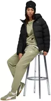 Puma Sportinis Kostiumas Moterims Sweat Suit Relaxed Fl Olive 688160 82