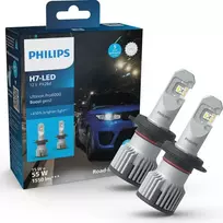 LED lemputės H7 Philips Ultinon Pro6000 +450% Boost gen 2 Legalios kelyje
