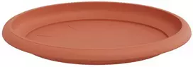 Augalų vazonai 6 vnt. Raudona plyta Ø 26 x 21.5 cm Plastmasė