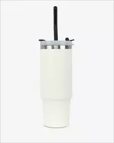 Termo puodelis Runbott Latt 800 ml - kreminė