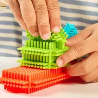 Miniland Zabawki Edukacyjne Pegy plytos - malūnas