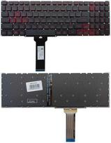 Klaviatūra ACER: Nitro 5 Gaming AN515-54, AN515-55, AN715-51, su pašvietimu