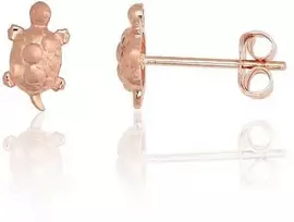 Auksiniai auskarai –pusetai - 7 mm. - 0.5 g.