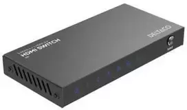 Deltaco HDMI-7053, HDMI, USB Type-C, Juodas, 60 Hz, 7680 x 4320 pikselių, 8K Ultra HD