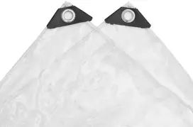 Augalų uždangalas 3 x 12 m PVC Skaidrus