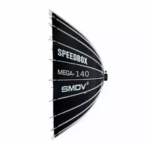 Apšvietimo įranga - SMDV Speedbox Mega 140 Softbox Bowens Mount 140cm Sidabrinis