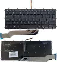 Klaviatūra DELL Inspiron 7569, 7579, 7368, 5370, su pašvietimu, US