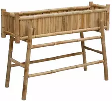 Sodo vazonas su laikikliu Natūrali 100 x 38 x 74 cm Bambukas