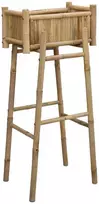 Sodo vazonas su laikikliu Natūrali 50 x 38 x 114 cm Bambukas