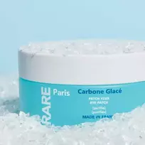 Rare Paris Carbone Glace Purifying Eye Patches, valomosios paakių kaukės, 30 vnt.