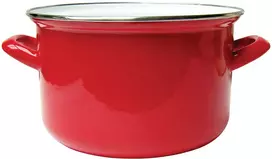 Vigo emalio puodas 18 cm DOMOTTI