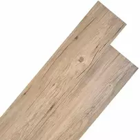 Grindų lentos Ąžuolo ruda 5,26 m² 18 vnt. PVC