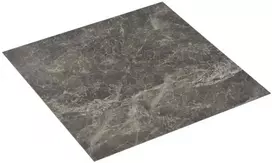 Grindų lentos Juodas 5,11 m² 55 vnt. PVC