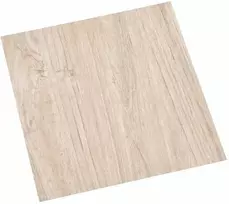 Grindų lentos Balta ir medžio spalva 5,11 m² 55 vnt. PVC