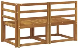 Lauko vidurinė ir kampinė sofa 2 Vienetas Natūrali