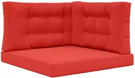 Lauko sofa pagalvėlė Poliesteris Raudona 80 x 80 cm