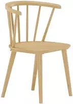 Venture Design Valgomojo kėdė 50x48 cm natūralaus kaučiuko mediena