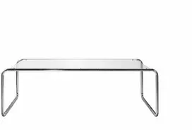 Venture Design Kavos staliukas Saturnus 120x60x37,5 cm Sidabro chromas Stiklas