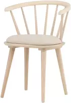 Venture Design Valgomojo kėdė Bobby 2 vnt., 50x48 cm, smėlio spalvos