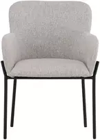 Venture Design Valgomojo kėdė Vätö 51x55 cm smėlio spalvos plienas