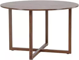 Venture Design Valgomojo stalas Durango 120x75 cm riešutas plienas MDF