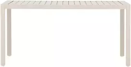 Venture Design Valgomojo stalas Giardini 150x85x72 cm Smėlio spalvos Aliuminis