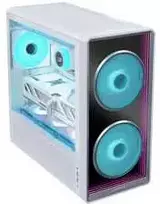 Lian Li LANCOOL 217 INF PC Case Bundle + 3x UNI FAN SL-INF 120 Reverse Blade Fans - Baltas