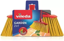 Grindų šlavimo šepetys Vileda, raudona/geltona