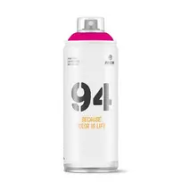Aerozoliniai dažai Montana Fluorescent 94, paprastieji, rožinė sp., 0.4 l