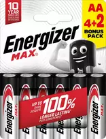 Elementas Energizer AA/LR06, 6 vnt