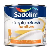 Dažai, baldams Sadolin Simply Refresh, matinis, 0.5 l, balta sp.