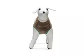 Beeztees Teddy šuns paltas, taupe, 28 cm