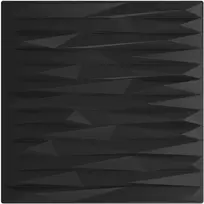 Sienų plokštės 48 vnt. 50 x 50 cm Juodas Akmuo XPS Putplastis
