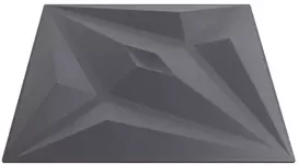 Sienų plokštės 24 vnt. 50 x 50 cm Star Pilkas XPS Putplastis