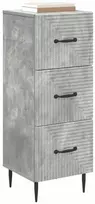 Stalčių spintelė Betono pilka 33 x 34,5 x 89,5 cm