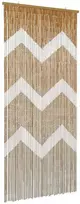 Kenkėjų Durų Užuolaida multicolor 90 x 200 cm Bambukas