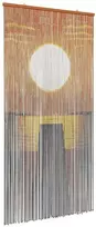 Kenkėjų Durų Užuolaida multicolor 100 x 200 cm Bambukas