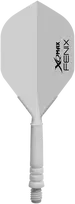 ACM Smiginio strėlyčių sparneliai su integruotais koteliais XQ Max Fenix, 22 mm, balti, 3 vnt.