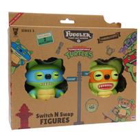 PMI Kids World Fuggler Swap & Style Leonardo ir Michelangelo figūrėlių rinkinys, 2 vnt.