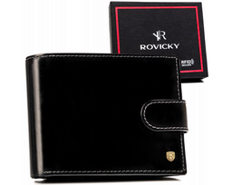 Vyriška odinė piniginė Rovicky RV142 S378
