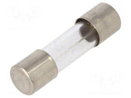 Fuse: fuse | 5x20mm | glass | 16A | 250VAC | quick blow | brass | bulk