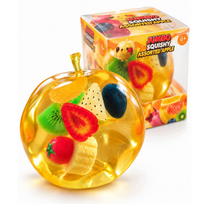 Vazelininis obuolys su vaisiais Jumbo Squishy