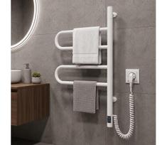 Elektrinis sukamasis rankšluosčių džiovintuvas su termostatu FOUETTE 60W 65x49 cm baltas