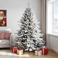 Dirbtinė Sulankstoma Kalėdų Eglutė 210 cm PVC ir metalas