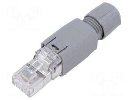 Connector: RJ45 | plug | PIN: 8 | Cat 5e | shielded | 8p8c | 4.5÷8mm | male