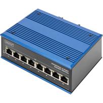 Digitus 8-Port Gigabit Ethernet Network Switch Blue