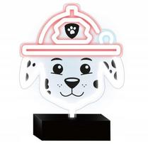 Stalinė lempa paw patrol  PAW PATROL Led neona lampa uz statīva bērniem  Ķepu patruļa-Marshall 29726